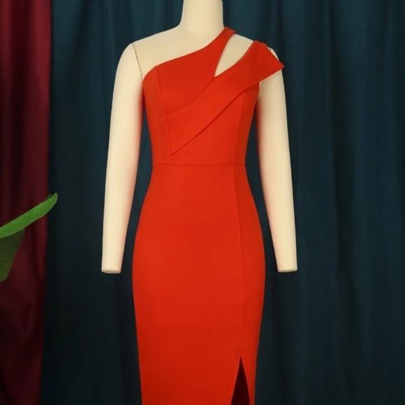 Sexy one shoulder dress​​​ - Picture 2 of 2